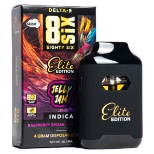 Jelly Jam 8SIX Elite Edition Delta 9 4G Disposable