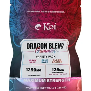 Koi Dragon Blend Gummies Variety Pack 1250mg