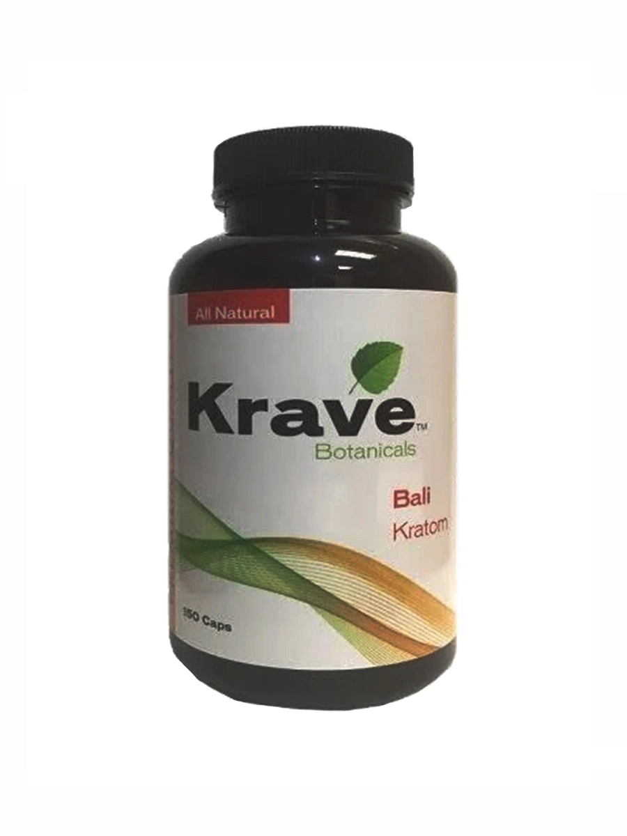 Krave Botanicals Bali Kratom Capsules 150