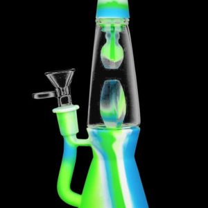 Lava Lamp Silicone Water Pipe