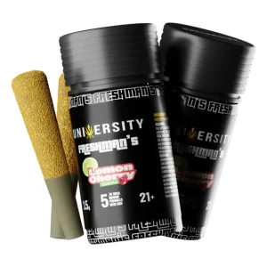Lemon Cherry Gelato University Freshman's THCA Indoor Prerolls with Kief 3.5g