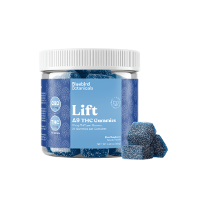 Lift Gummies - Blue Raspberry | 10mg Delta-9 THC + 60mg CBD