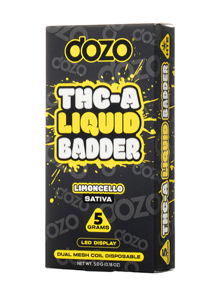 Limoncello DOZO THCA Liquid Badder Disposable 5G