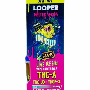 Limoncello Looper Melted Series THC-A+THC-JD+THCP-O Vape 2G