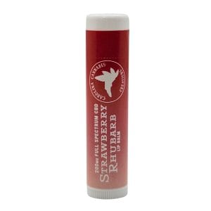 Lip Balm 200mg CBD | Carolina Cannabis Creations - Strawberry Rhubarb