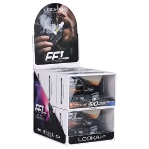 Lookah FF1 Race Car Variable Voltage 510 Vape Battery - 6ct - Black