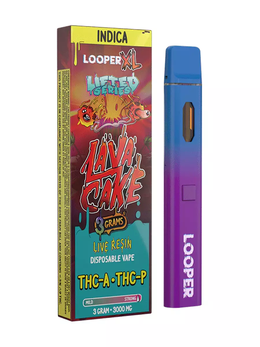 Looper XL LIFTED SERIES THC A THC P 3gram Lava Cake