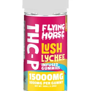 Lush Lychee Flying Horse THCP Infused Gummies 15000MG 15ct