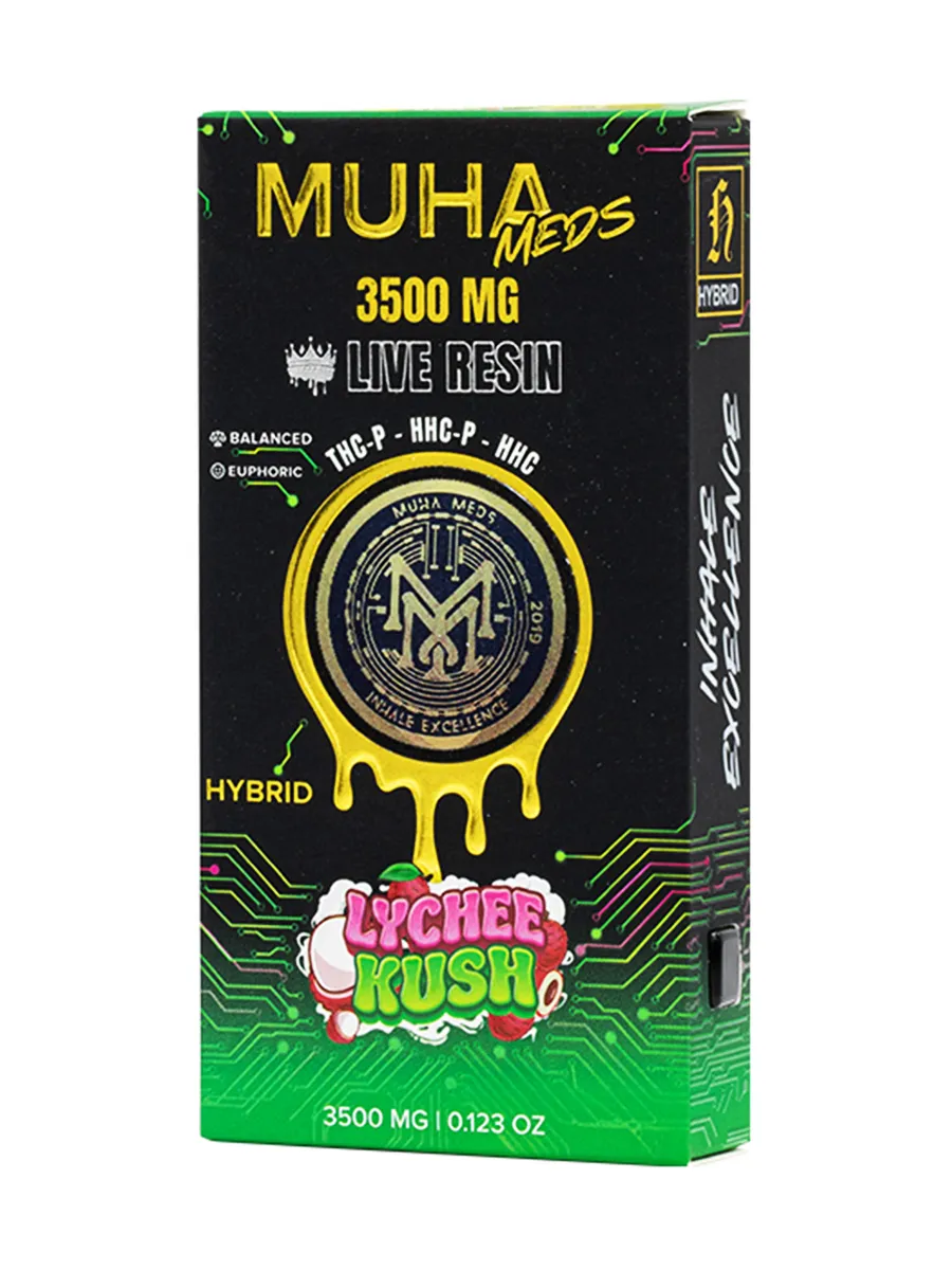 Lychee Kush Muha Meds Live Resin Disposable 3500MG