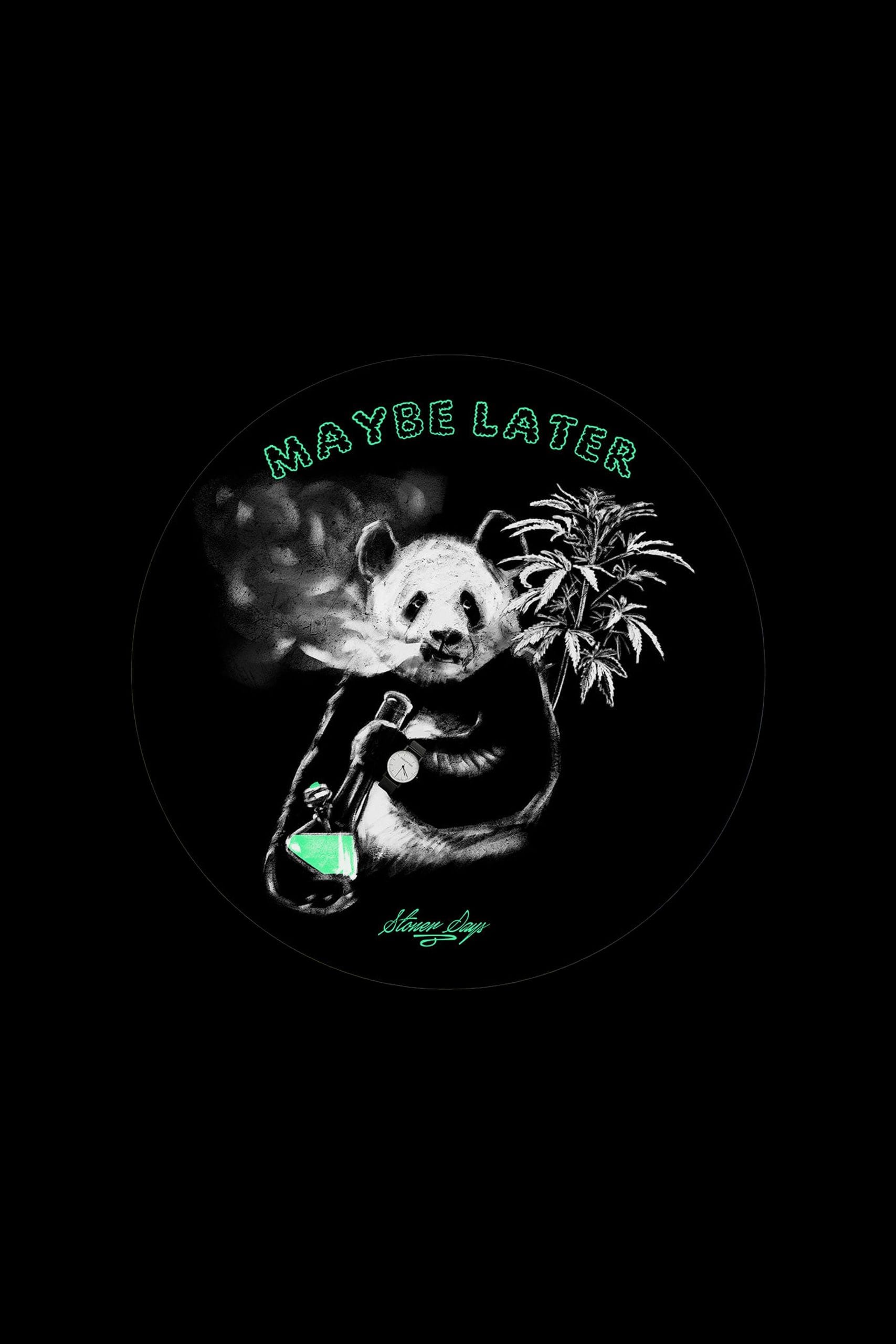 MAYBE LATER PANDA dab mat scaled