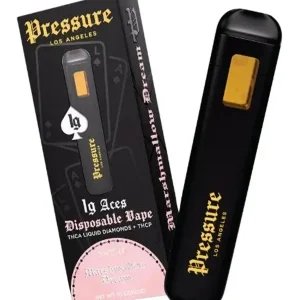 Marshmallow Dream Pressure LA Aces THCA+THCP Disposable 1G