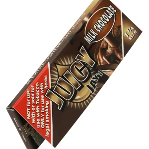 Milk Chocolate Juicy Jay's 1 1/4 Rolling Papers