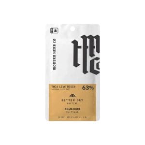 Modern Herb Co Live Resin Uncut THCA Cartridge | 1g - Dog Walker
