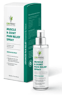 Muscle JointPainReliefSpray 1.7flOzbyCBDMedic