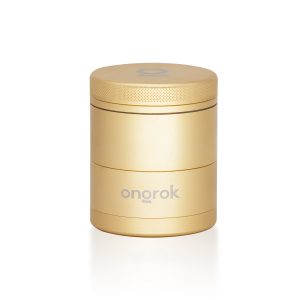 Ongrok 5 Piece Storage Grinder - Gold