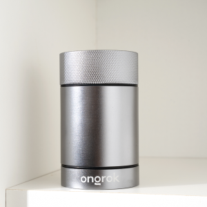Ongrok Aluminum Metal Storage Jar - Silver
