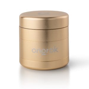 Ongrok Premium 4 Piece EZ Grinder - Gold