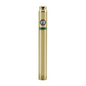 Ooze Slim Twist Vape Battery with Charger - Ooze Slim Gold