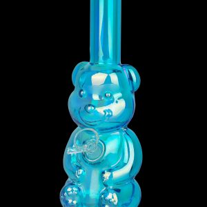Bear Buddy Electroplated Water Pipe