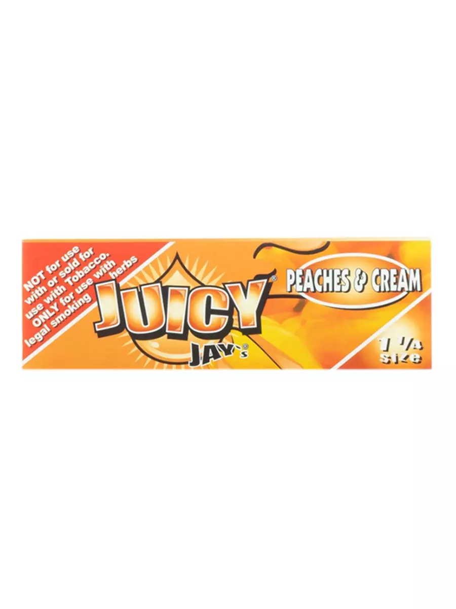 Peaches Cream Juicy Jays 1 14 Rolling Papers