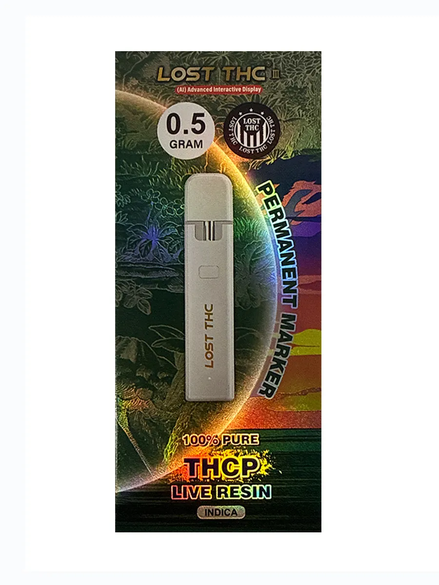 Permanent Marker Lost THC THCP Live Resin Disposable 0.5G