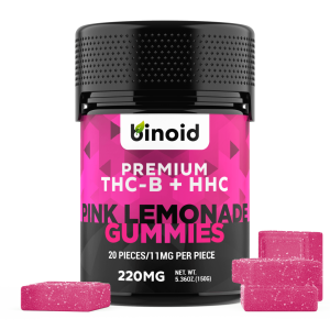 THC-B + HHC Gummies - Pink Lemonade (RELEASE SALE)