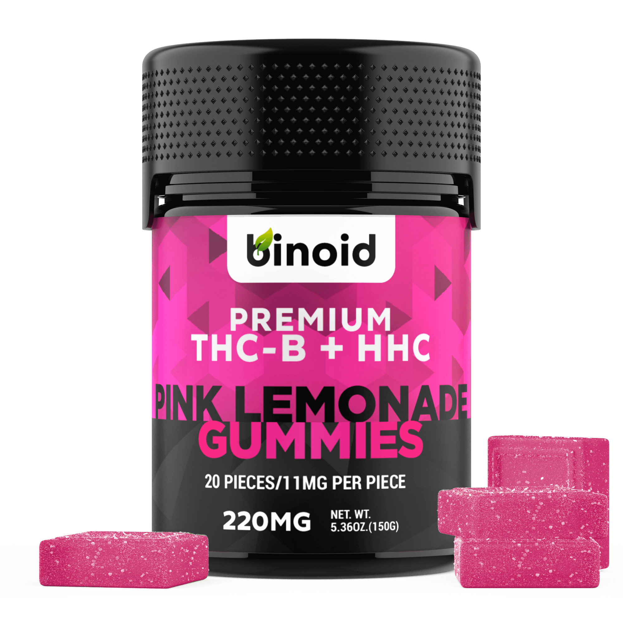Pink Lemonade THC B HHC Gummy 1