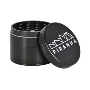 Piranha Pollinator Aluminum Grinder | 4pc | 2.2" - Gunmetal