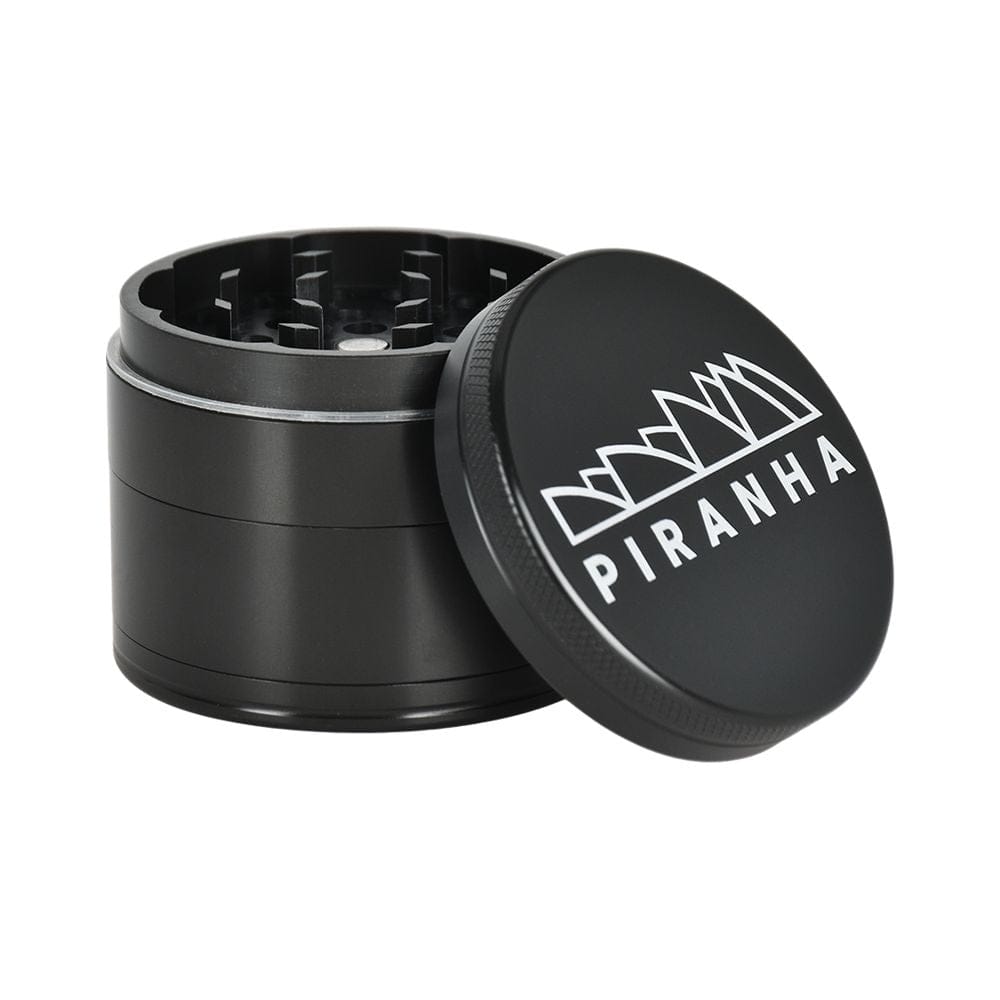 Piranha Pollinator Aluminum Grinder | 4pc | 2.2" - Gunmetal