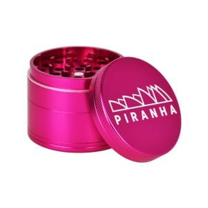 Piranha Pollinator Aluminum Grinder | 4pc | 2.2" - Pink