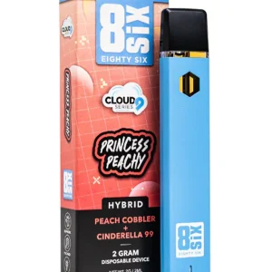 Princess Peachy 8SIX Cloud 9 Series D9 Disposable 2G