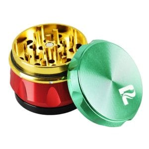 Pulsar 4pc Carver Herb Grinder | 2 Inch - Carver Rasta