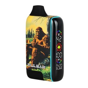 Pulsar 510 DL 5.0 Precision Voltage Control LCD Screen Vape Bar | Design Series | 1000mAh - Camping Bigfoot
