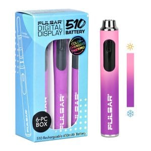 Pulsar Digital Display Thermo Change 510 Battery | 650mAh - 6-pack / Chaos Charm