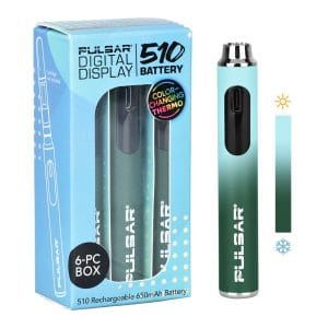 Pulsar Digital Display Thermo Change 510 Battery | 650mAh - 6-pack / Forest Frost