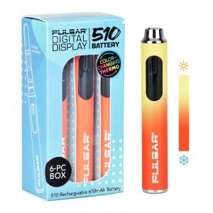 Pulsar Digital Display Thermo Change 510 Battery | 650mAh - 6-pack / Magic Missile
