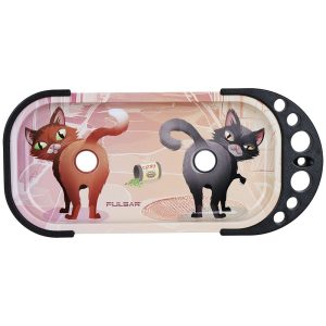 Pulsar Elevated Cone Rolling Tray Console | 9.25"x4.25" - Fancy Cats Catnip