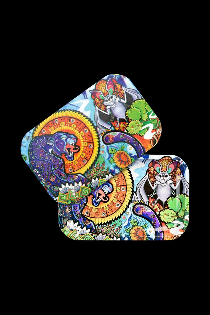 Pulsar Metal Rolling Tray w Lid Psychedelic Jungle A 1 da7eb50f a7f2 4a32 88cd 91914ba4733b