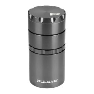 Pulsar Metal Storage Herb Grinder - Storage Gun Metal