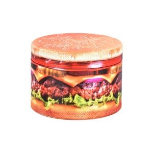 Pulsar OBJEX Design Series Aluminum Grinder | 4pc | 2.5" - Individual / Cheeseburger