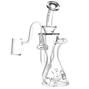Pulsar Opposed Cones Recycler Dab Rig - 7.5" / 14mm F / Clear