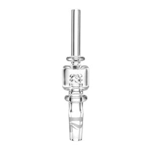 Pulsar Quartz Vapor Straw Tip w/ Honey Catcher - 10mm Male