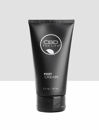 PureCBDFootCreamUnflavor5OzbyCBDforLife