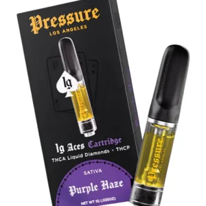 Purple Haze Pressure LA Aces THCA+THCP Cartridge 1G