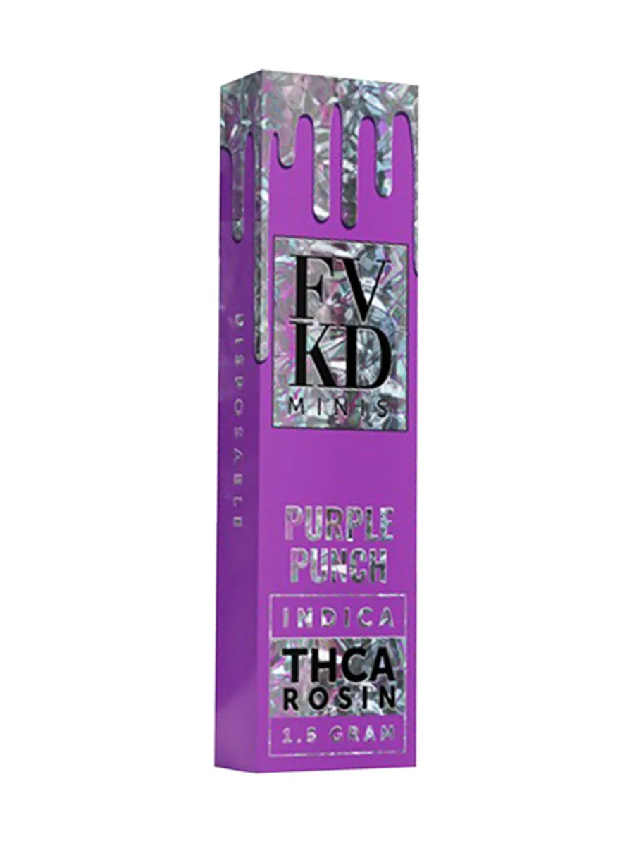 Purple Punch FVKD Minis THCA Live Rosin 1