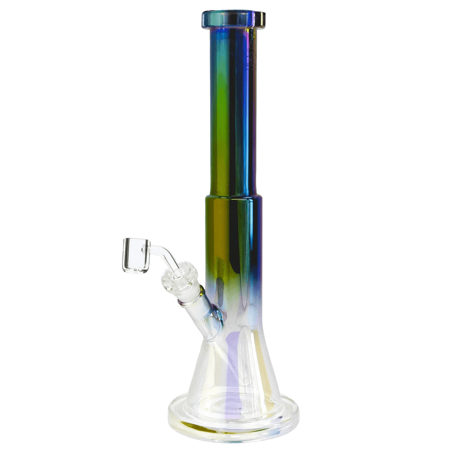 Queen of Bud Black Obsidian Dual Use Bong - 14 in.
