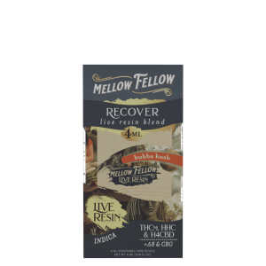 Recover Blend 4ml Live Resin Disposable Vape - Bubba Kush (Indica)