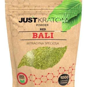 Red Bali Just Kratom Mitragyna Speciosa Powder 1000g