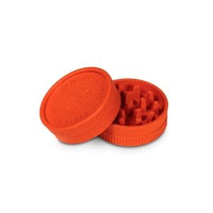 Revelry 2 Piece Herb Grinders - Sunset Orange
