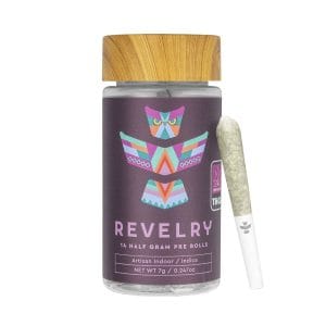 Revelry Premium Indoor THCA Pre-Rolls | 0.5g | 14pc Pack - Devil's Gelato | Indica